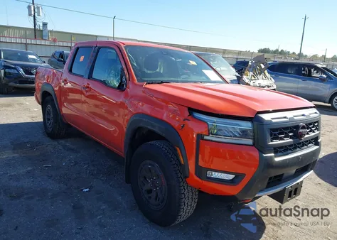 2025 Nissan Frontier Pro-4X 4X4 z USA, uszkodzony, nr VIN 1N6ED1EKXSN654324